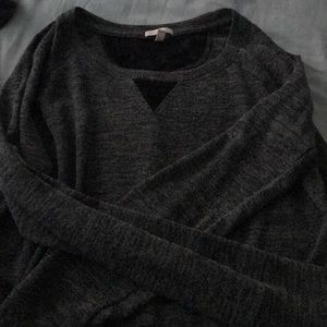 Grey Long Sleeve Sweater